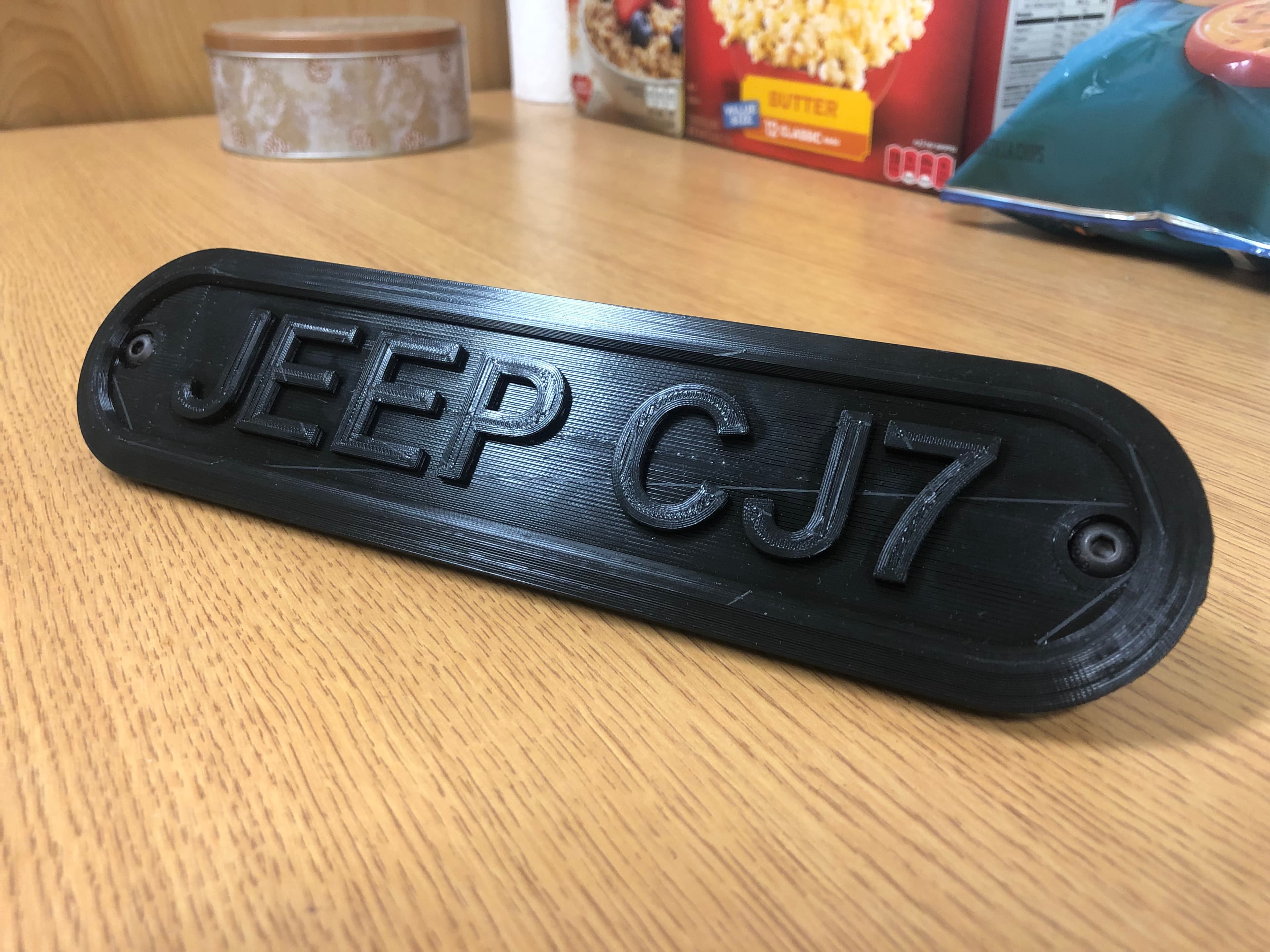 Jeep YJ Windshield Cap