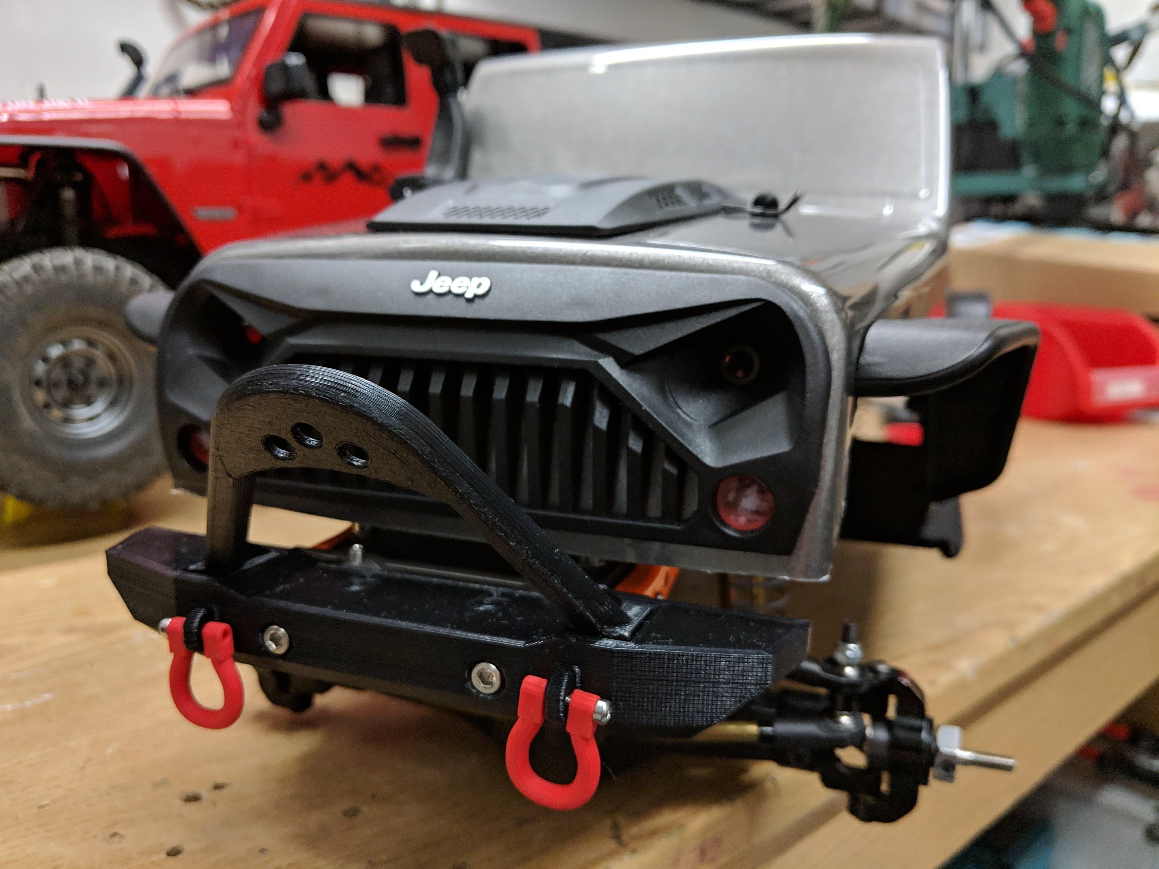 SCX10 Front Bumper