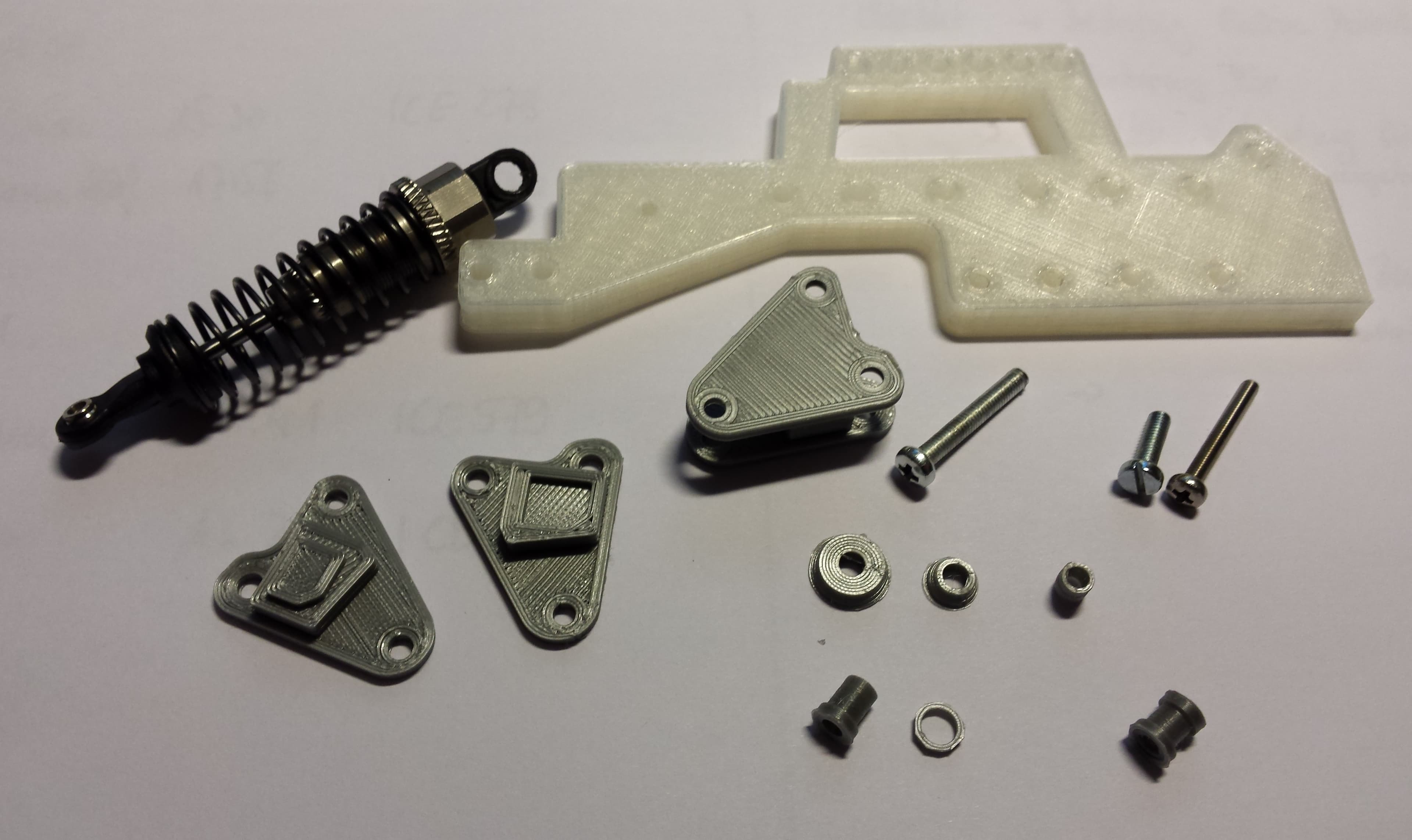 RC Jeep JK Cantilever Suspension