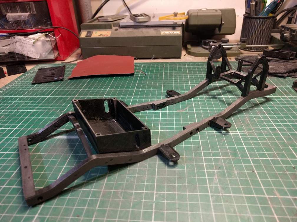 1/10 Scale Jeep YJ Chassis
