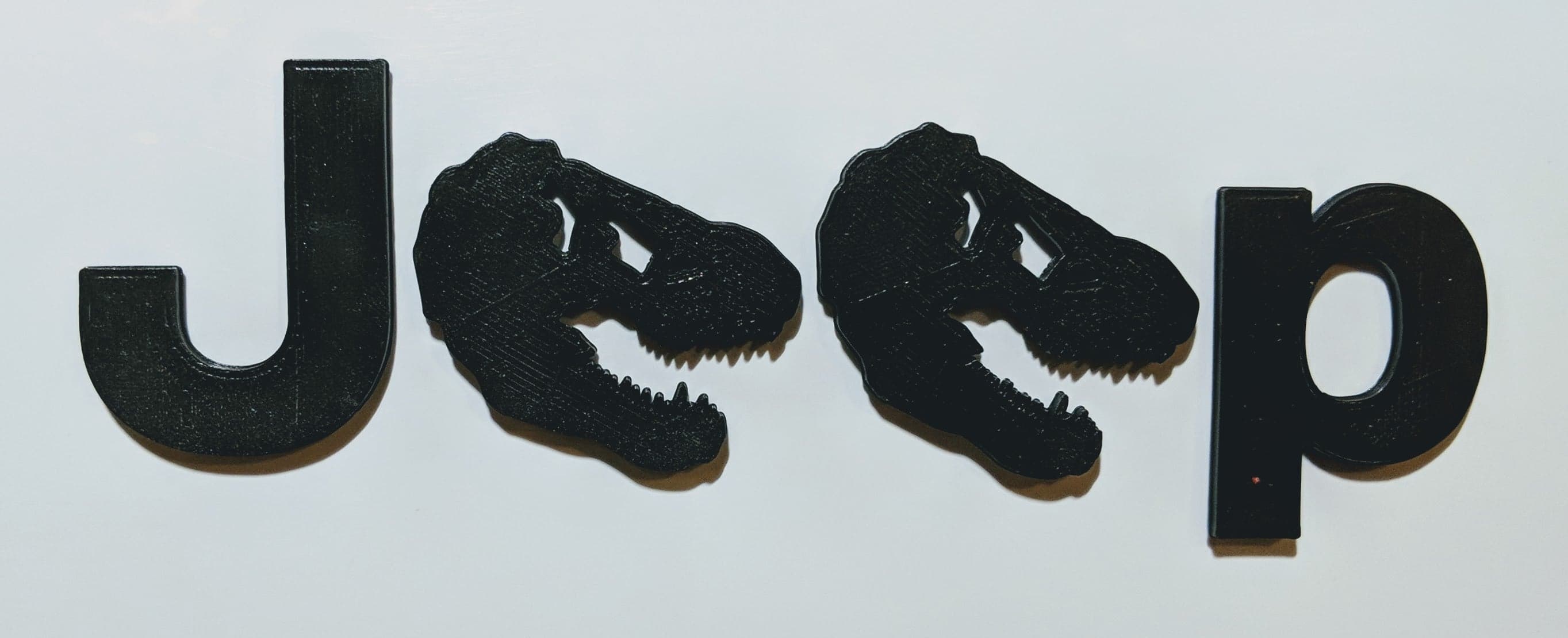 Jurassic Park T-Rex Jeep Emblem