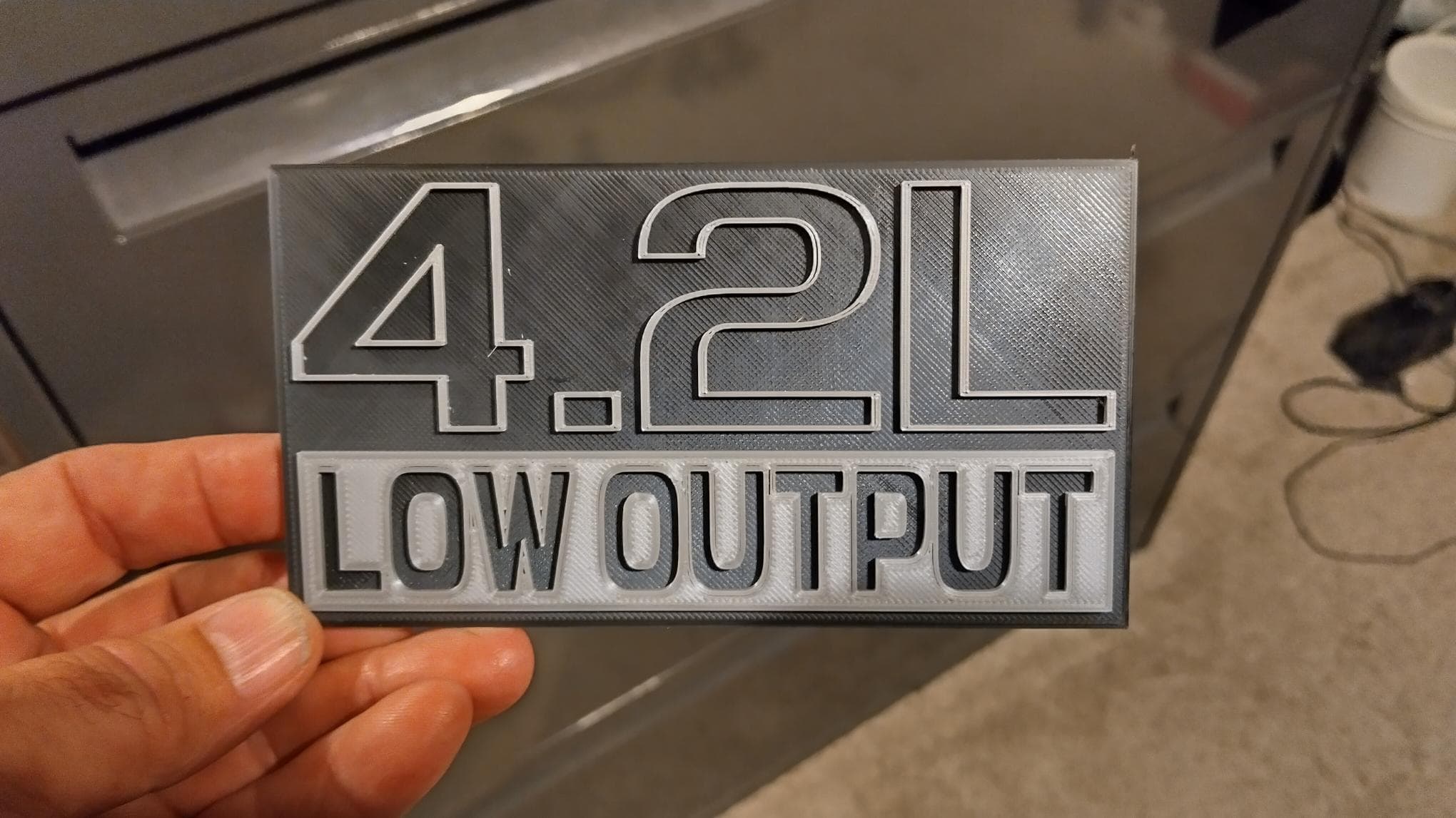 4.2L Jeep Badge