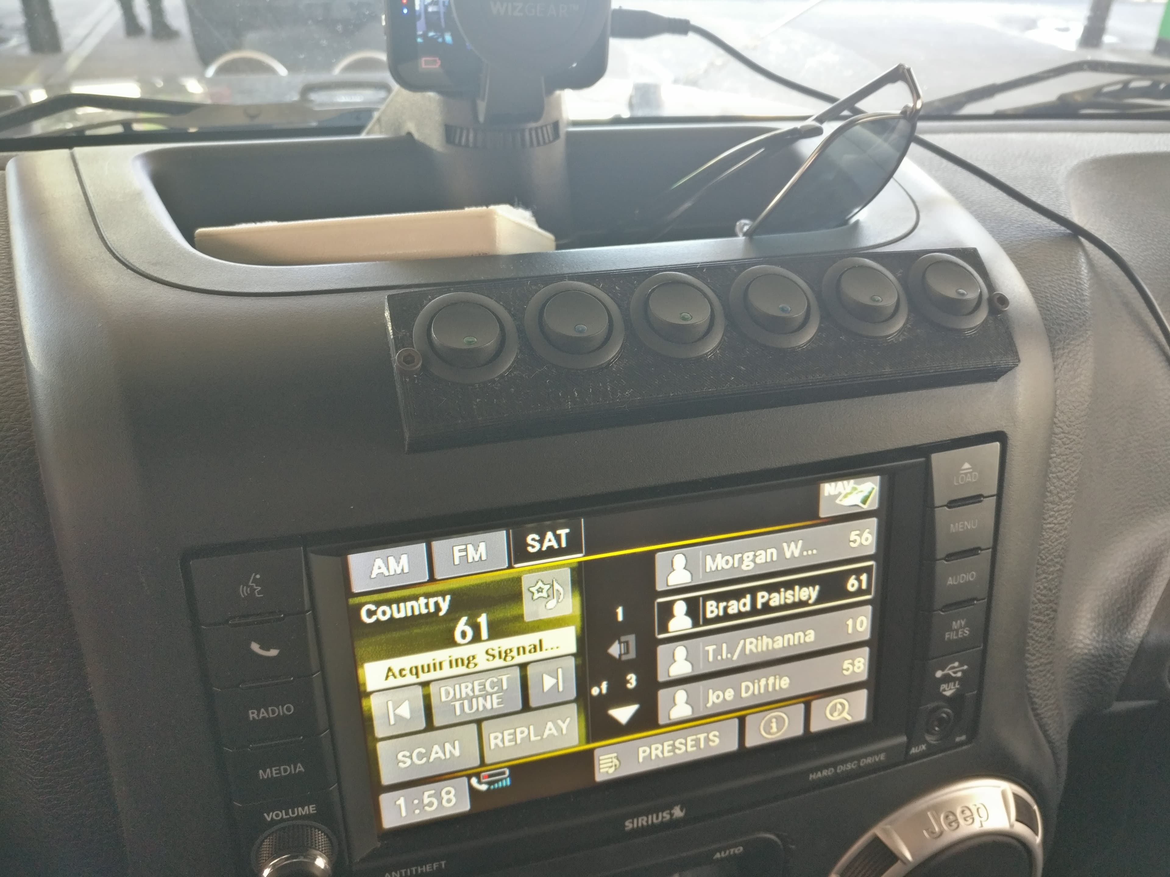 JK Switch Panel