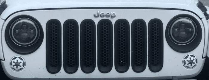 Imperial Cog Blinker & Fog Light Grilles