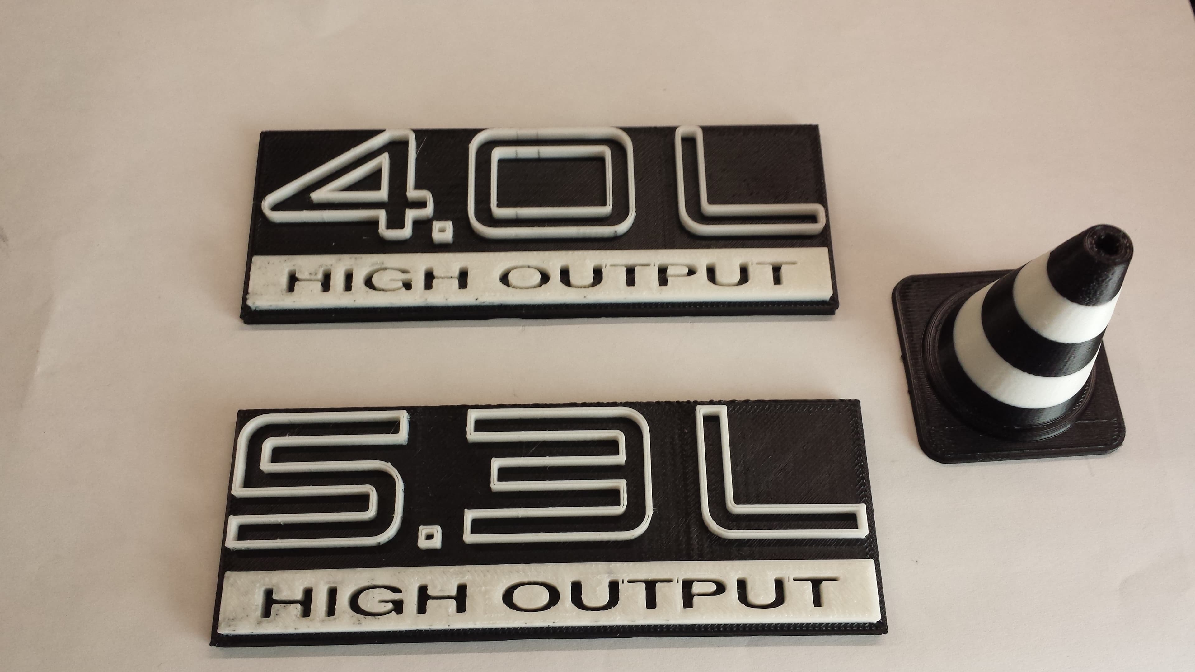 Engine Size Emblem for CJ/YJ/XJ
