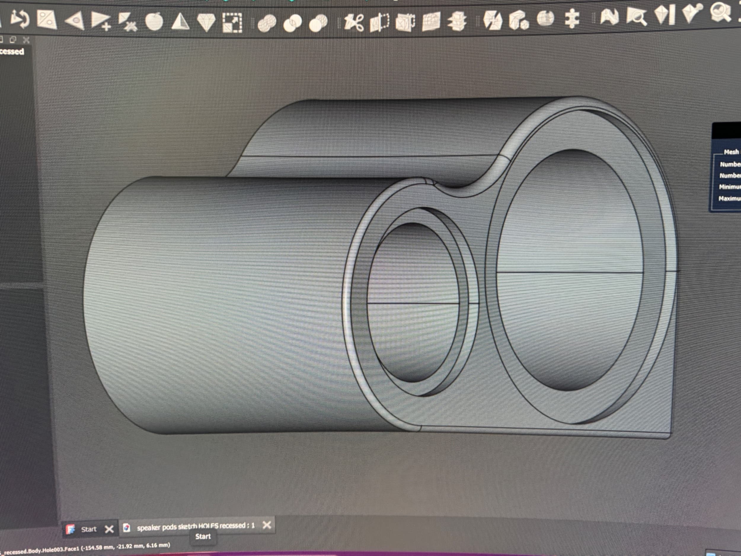 A-Pillar Component Speaker Enclosure (3" + 1")