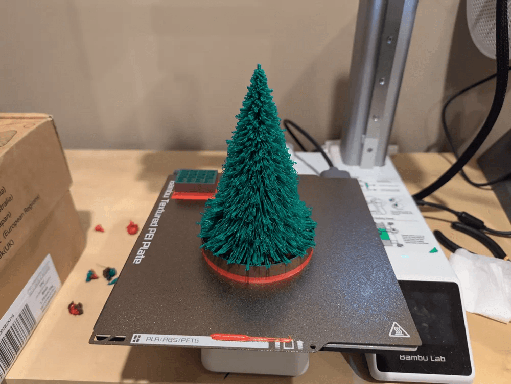 Miniature Christmas Tree (Dashboard Decoration)