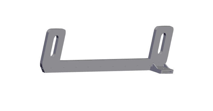 License Plate Side-Mount Backup Camera Bracket