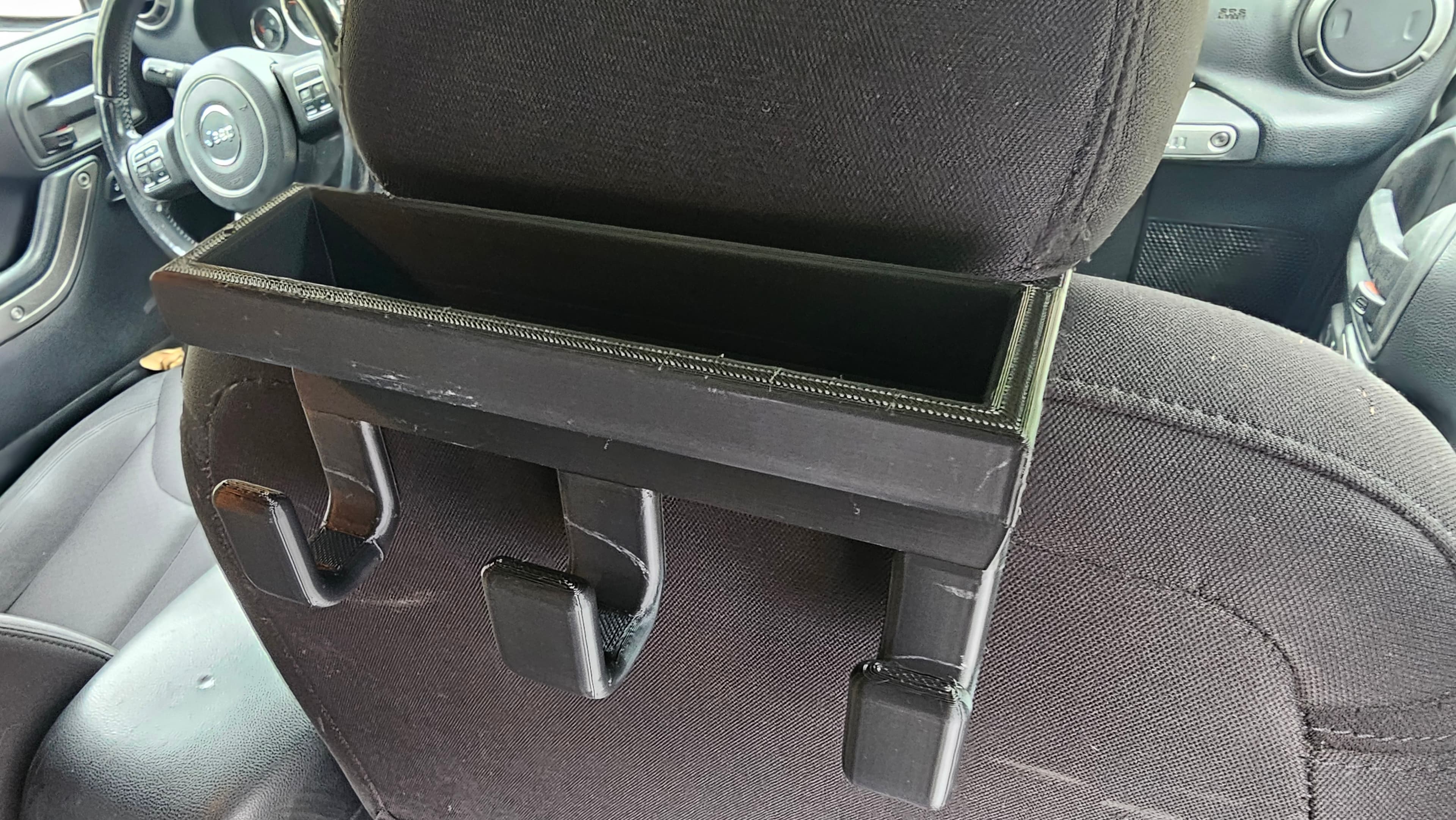 Headrest Hook with Tray